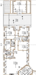 zoom immagine (Appartamento 330 mq, soggiorno, 4 camere, zona Prato della Valle)