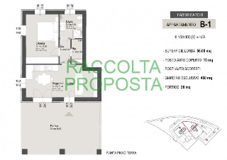 zoom immagine (Appartamento 56 mq, 1 camera, zona Concordia Sagittaria - Centro)