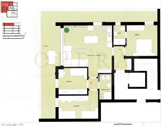 zoom immagine (Appartamento 114 mq, 3 camere, zona Oltrisarco-Aslago)