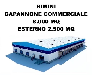 zoom immagine (Capannone 8000 mq, più di 3 camere, zona Rimini)